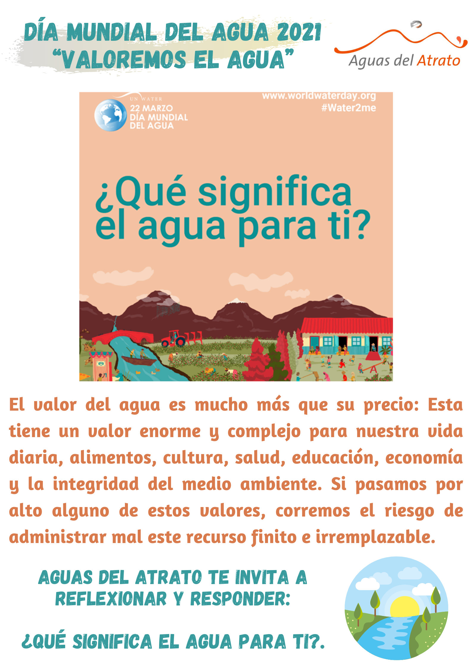 Día Mundial del Agua 2021